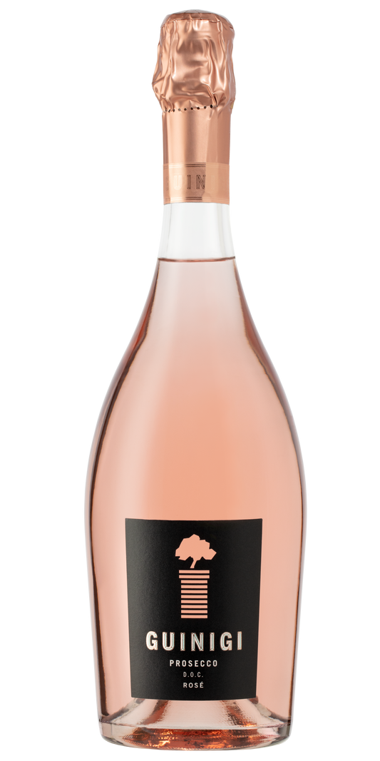 Guinigi Prosecco Rose  Front Bottle Shot