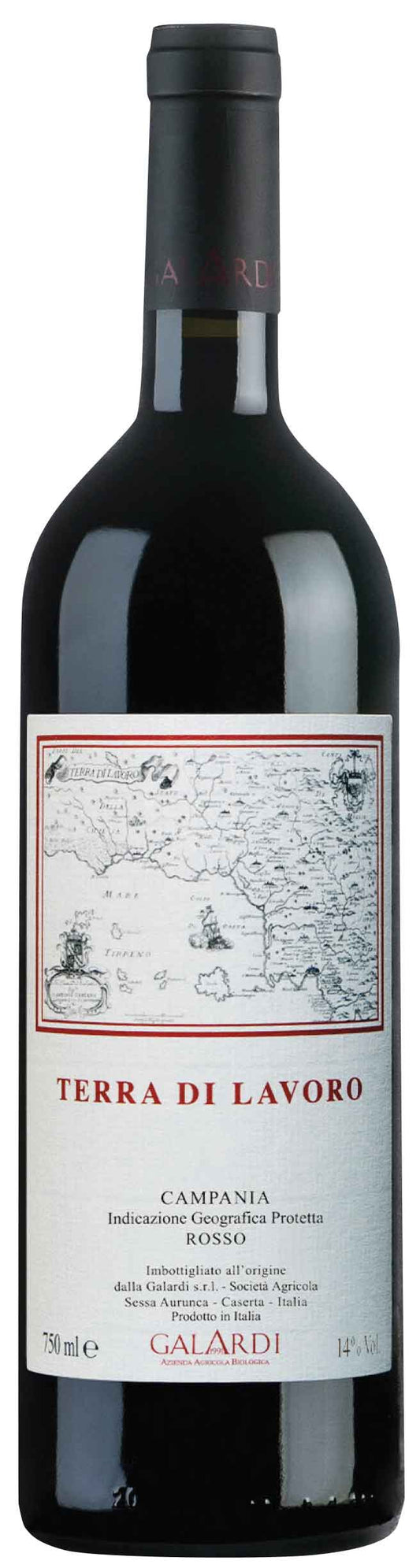 Galardi Terra di Lavoro 2019  Front Bottle Shot