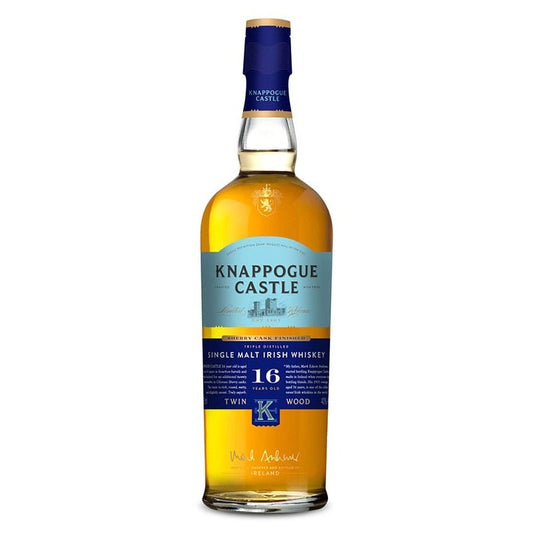 Knappogue Castle Twin Wood 16 Year Sherry Cask Finish Irish Whiskey