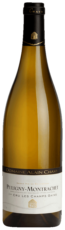Alain Chavy Puligny-Montrachet Les Champs Gains Premier Cru 2022  Front Bottle Shot