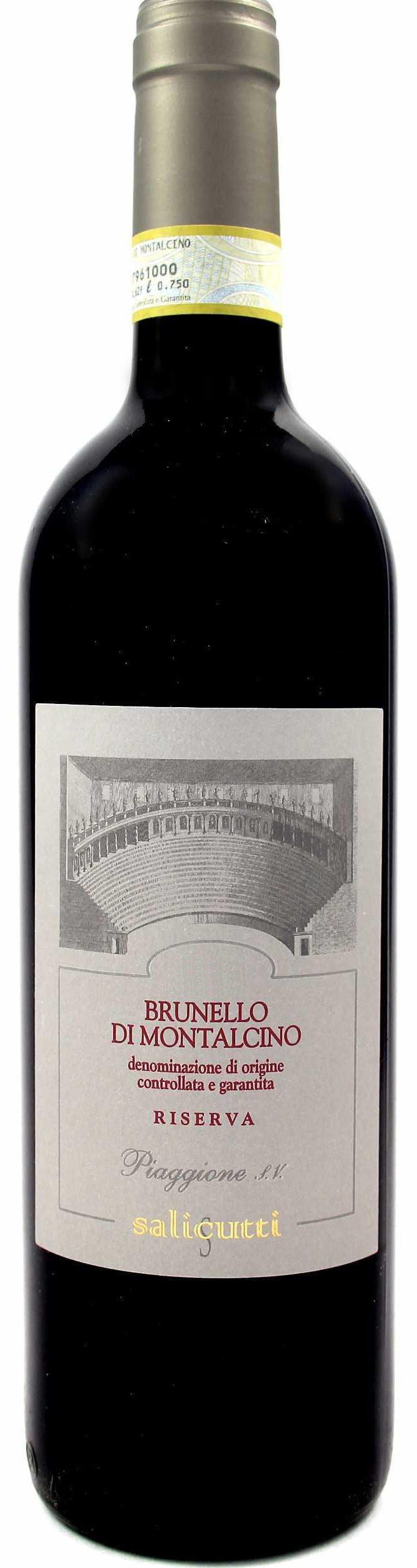Salicutti Brunello di Montalcino Riserva 2013  Front Bottle Shot