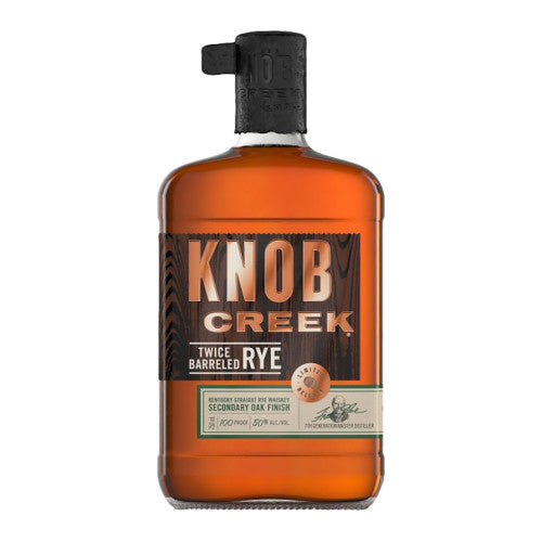 Knob Creek Twice Barreled Straight Rye Whiskey