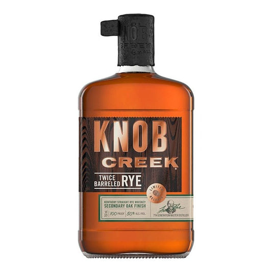 Knob Creek Twice Barreled Rye Whiskey