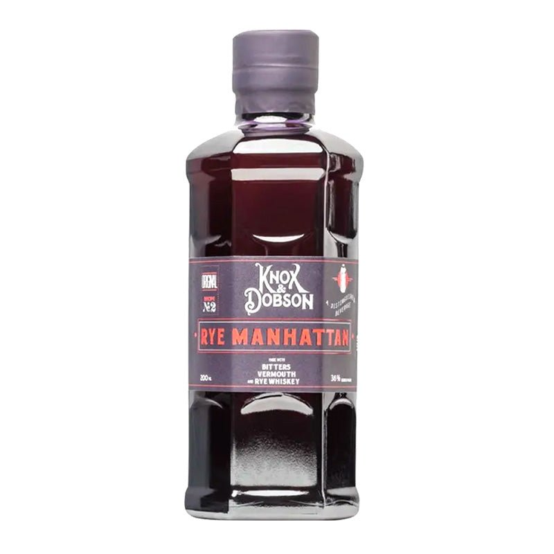 Knox and Dobson Rye Manhattan Cocktail 200ml