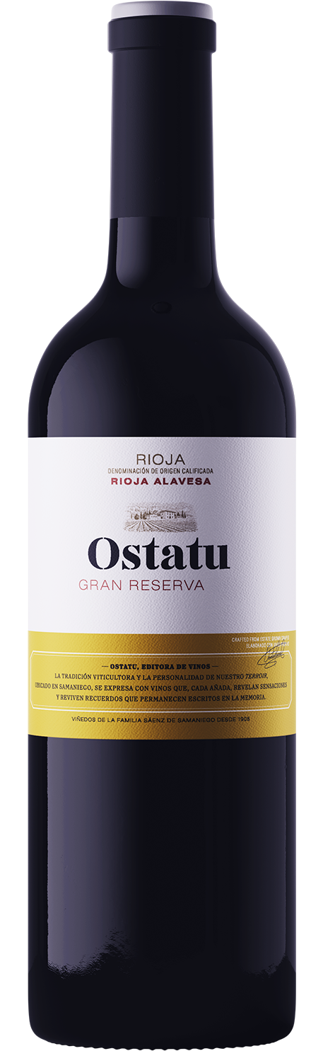 Ostatu Rioja Gran Reserva 2015  Front Bottle Shot