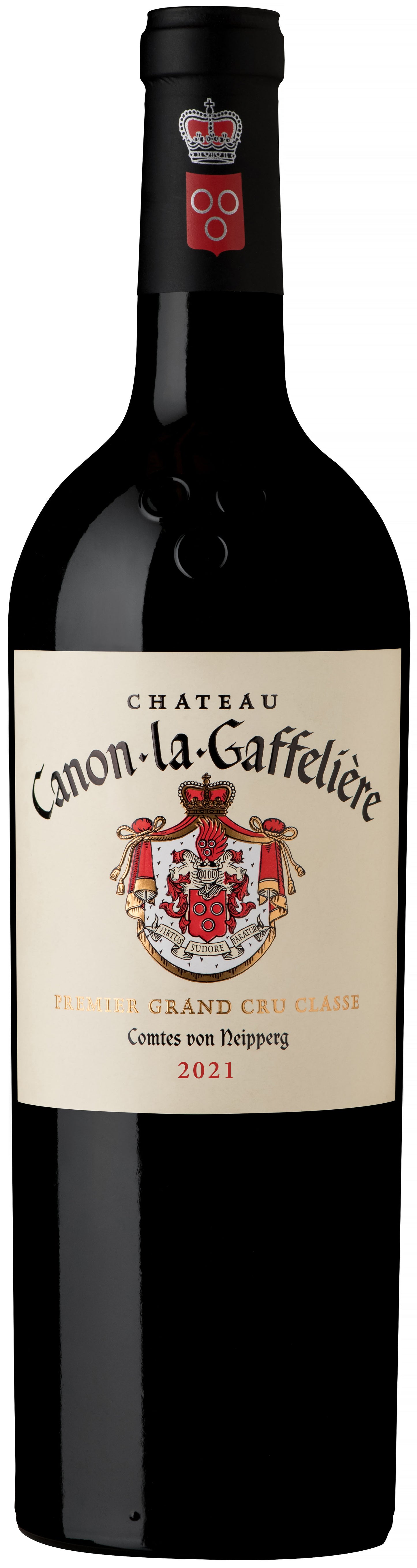 Chateau Canon La Gaffeliere  2021  Front Bottle Shot
