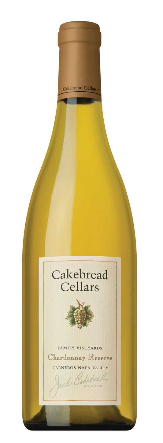 Cakebread Reserve Chardonnay 2022  Front Bottle Shot