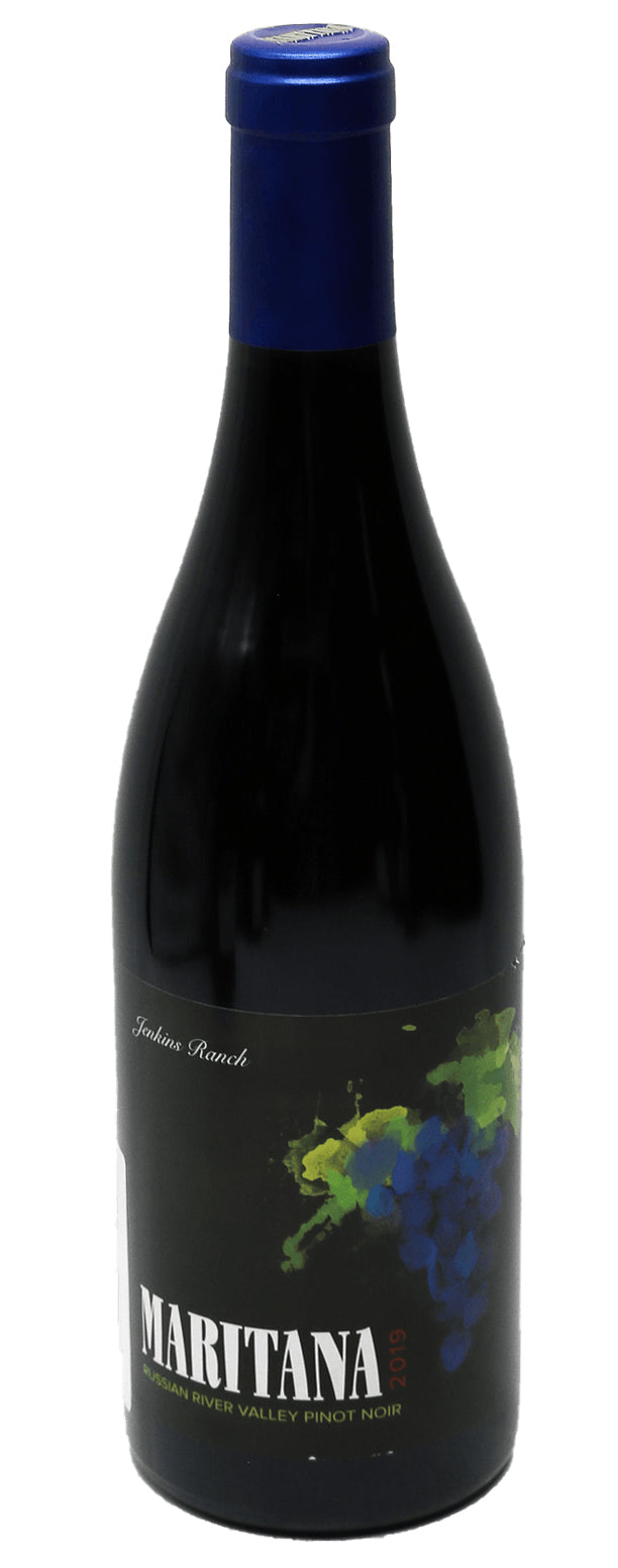 Maritana Vineyards Jenkins Ranch Pinot Noir 2019  Front Bottle Shot
