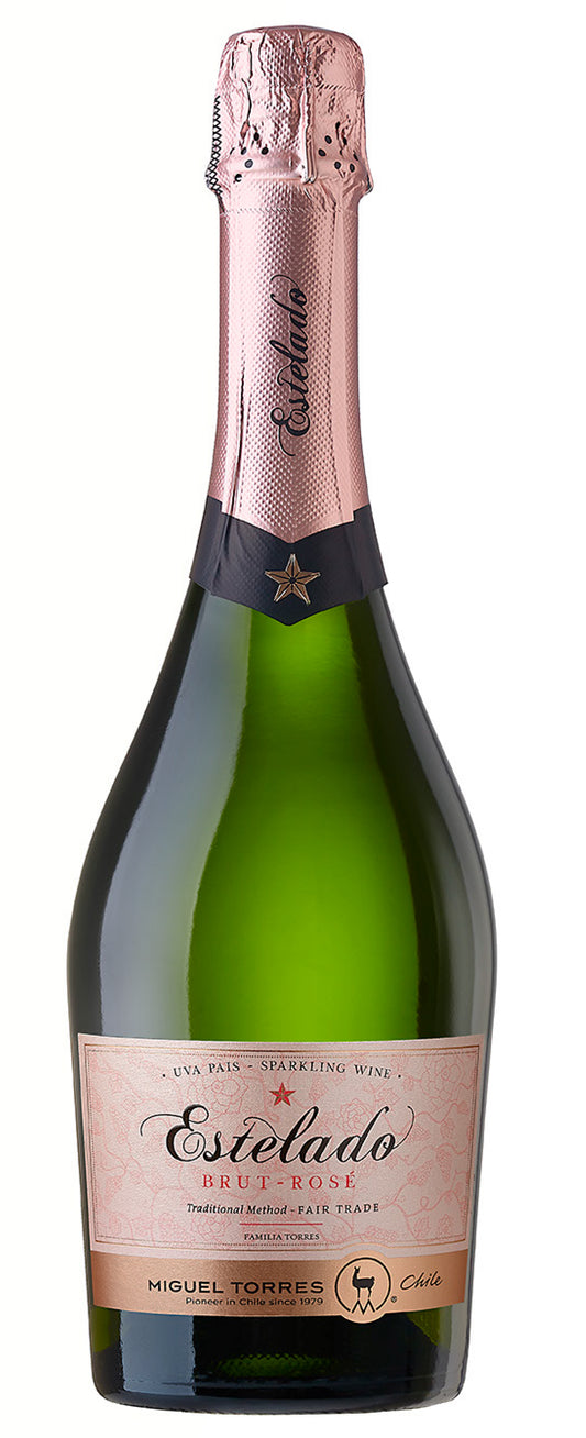 Miguel Torres Estelado Pais Sparkling Brut Rose  Front Bottle Shot