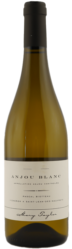 Mary Taylor Pascal Biotteau Anjou Blanc 2023  Front Bottle Shot