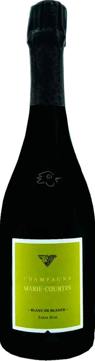 Marie Courtin Blanc de Blancs Extra Brut  Front Bottle Shot