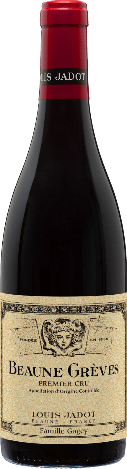 Louis Jadot Beaune Greves Premier Cru 2022  Front Bottle Shot