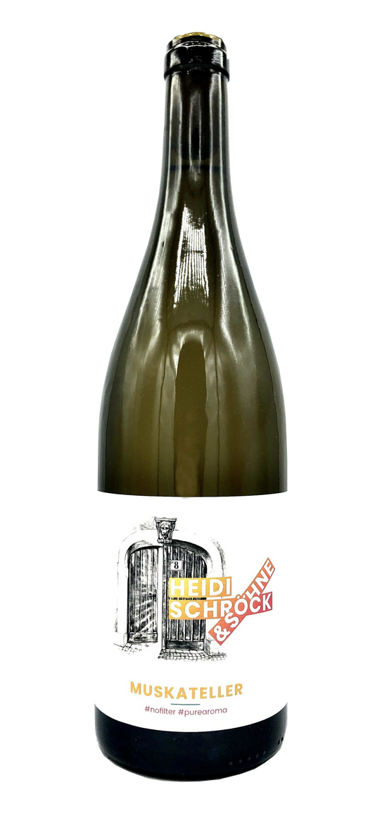 Heidi Schrock & Sohne Gelber Muskateller 2021  Front Bottle Shot