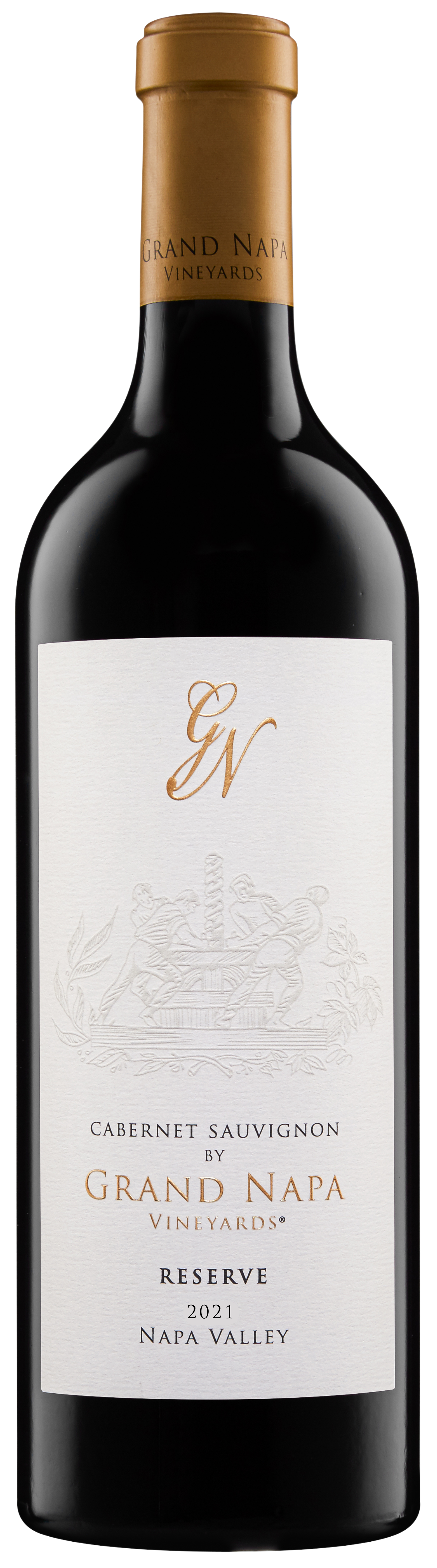 Grand Napa Vineyards Reserve Cabernet Sauvignon 2021  Front Bottle Shot