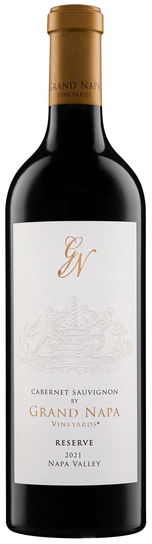 Grand Napa Vineyards Reserve Cabernet Sauvignon 2021  Front Bottle Shot