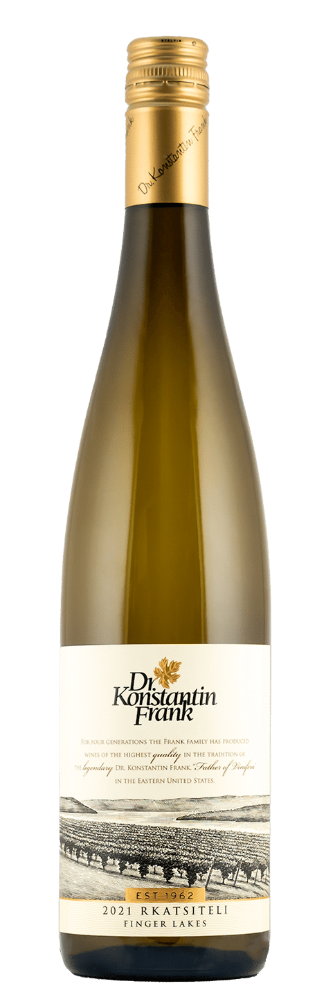 Dr. Konstantin Frank Rkatsiteli 2021  Front Bottle Shot