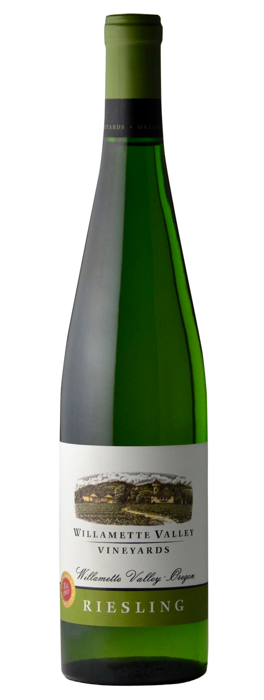 Willamette Valley Vineyards Riesling 2023  Front Bottle Shot