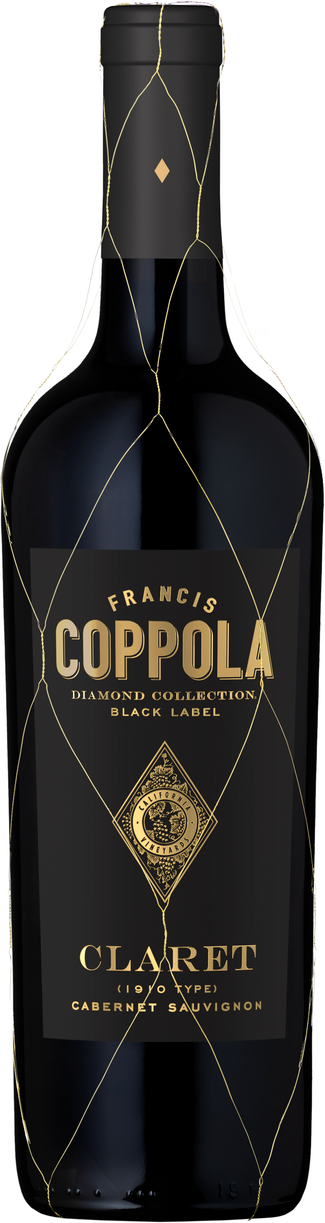 Francis Ford Coppola Diamond Collection Claret 2022  Front Bottle Shot