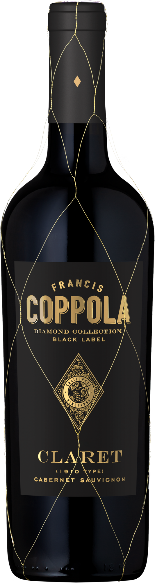 Francis Ford Coppola Diamond Collection Claret 2022  Front Bottle Shot
