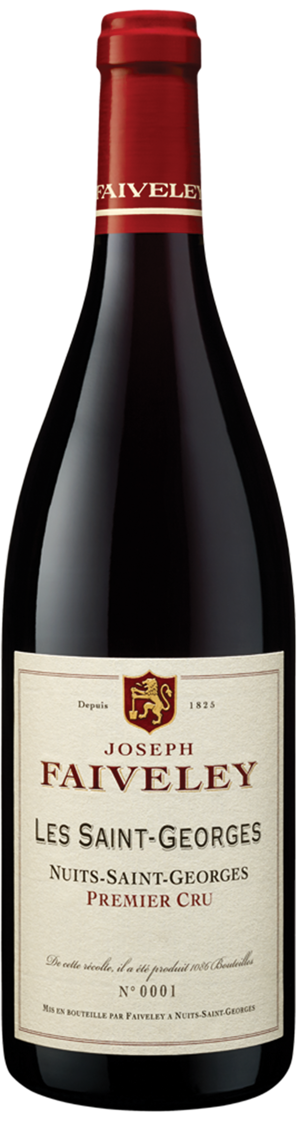 Faiveley Nuits-Saint-Georges Les Saint-Georges Premier Cru 2021  Front Bottle Shot