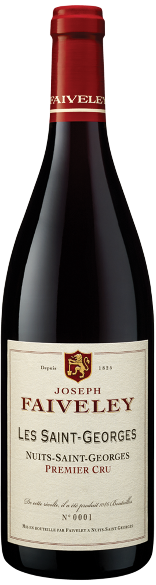 Faiveley Nuits-Saint-Georges Les Saint-Georges Premier Cru 2021  Front Bottle Shot