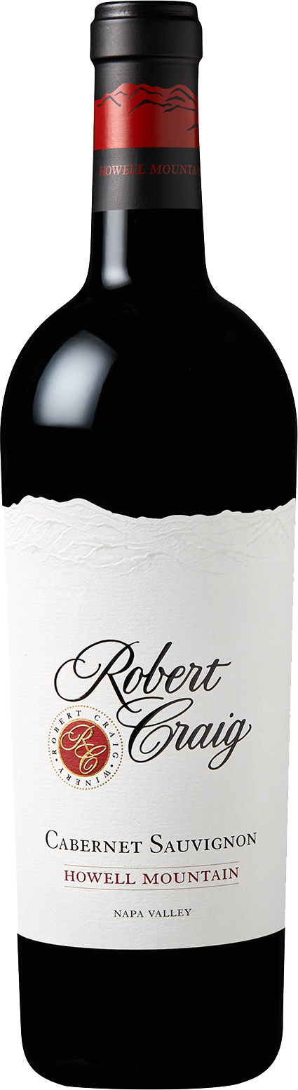 Robert Craig Cellars Howell Mountain Cabernet Sauvignon 2021  Front Bottle Shot