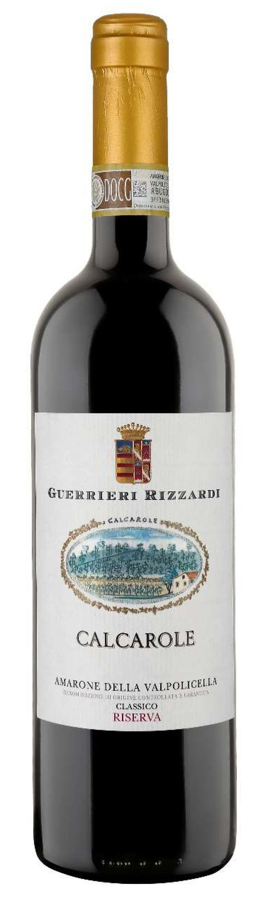 Guerrieri Rizzardi Calcarole Amarone della Valpolicella 2016  Front Bottle Shot