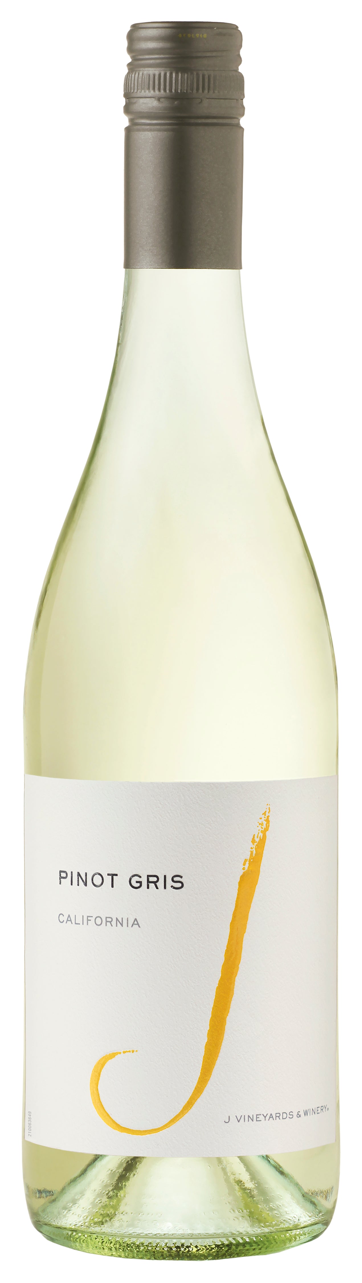 J Vineyards California Pinot Gris 2023  Front Bottle Shot