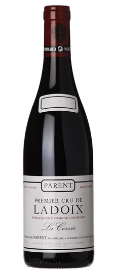 Domaine Parent Ladoix La Corvee Premier Cru 2019  Front Bottle Shot