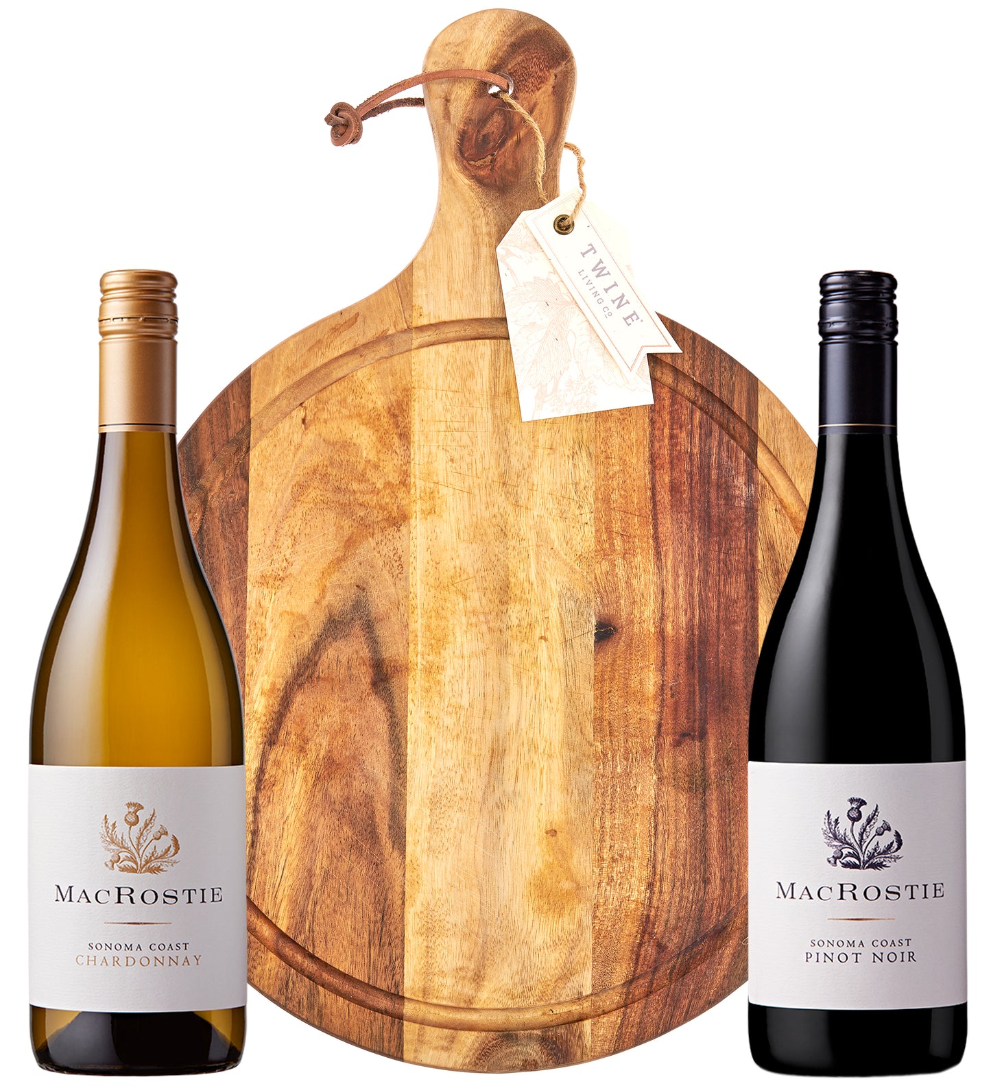 90 Point Wine & Acacia Cheese Board Gift Set