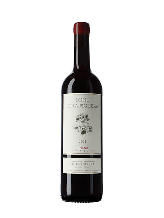 Clos Figueras Font de la Figuera Priorat 2021  Front Bottle Shot