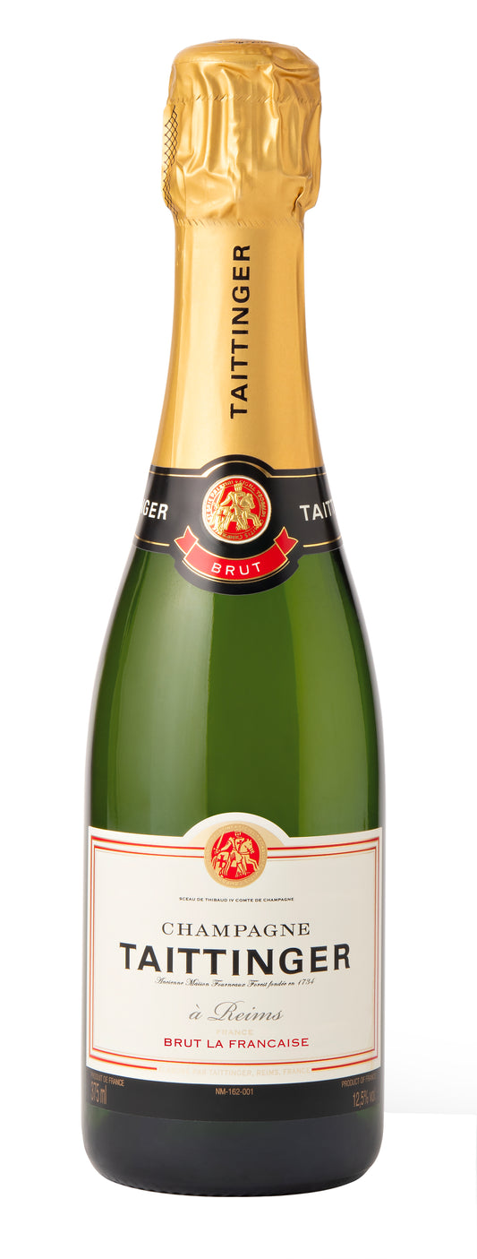 Taittinger Brut La Francaise (375ML half-bottle)  Front Bottle Shot