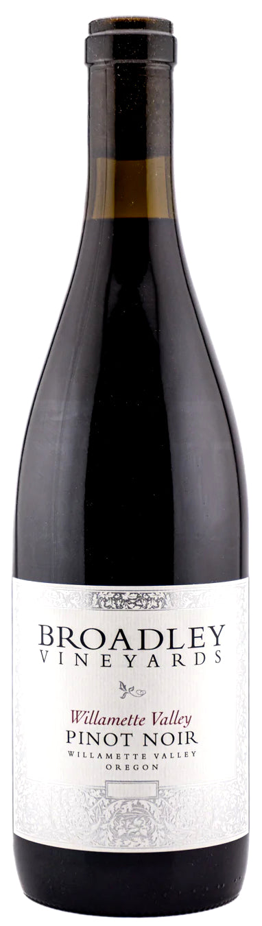 Broadley Willamette Valley Pinot Noir 2023  Front Bottle Shot
