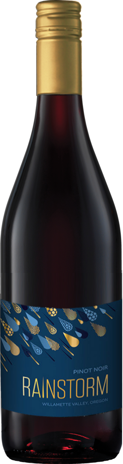Rainstorm Pinot Noir 2022  Front Bottle Shot
