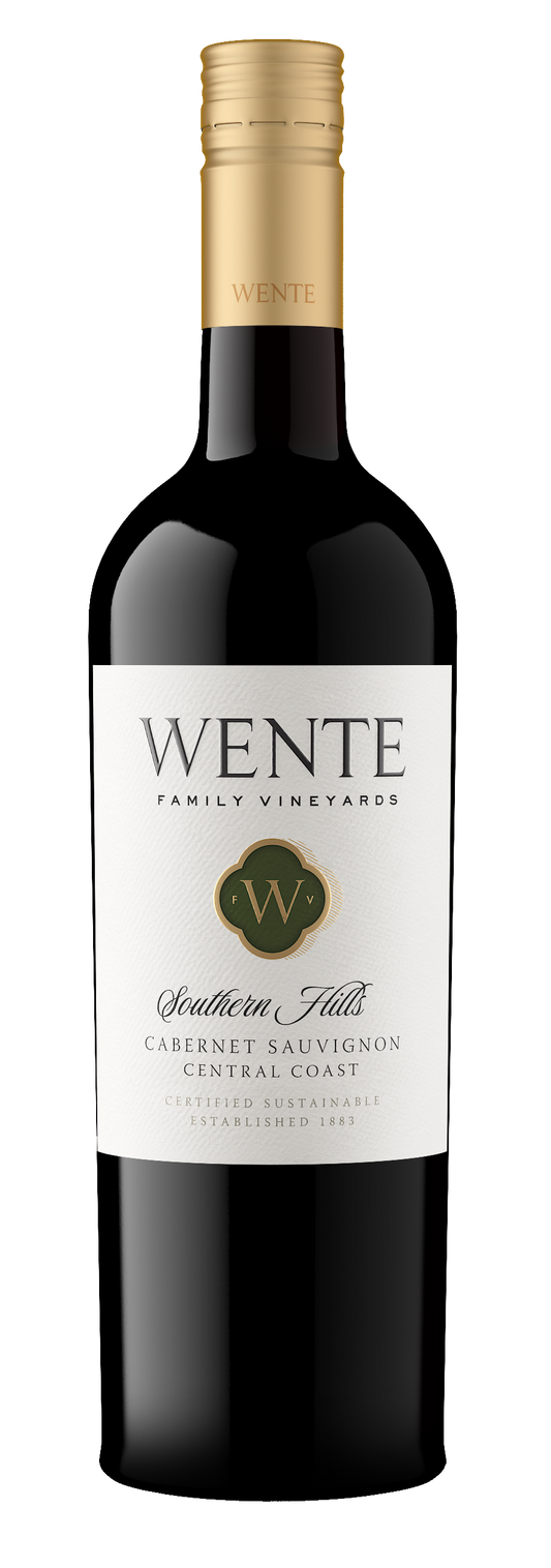 Wente Southern Hills Cabernet Sauvignon 2022  Front Bottle Shot