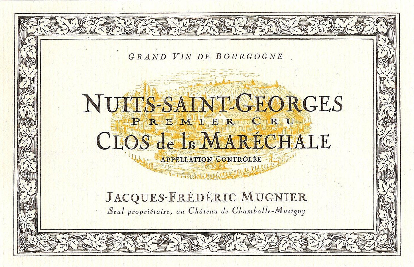 Domaine Jacques-Frederic Mugnier Nuits-St-Georges Clos de la Marechale Premier Cru (1.5 Liter Magnum) 2021
