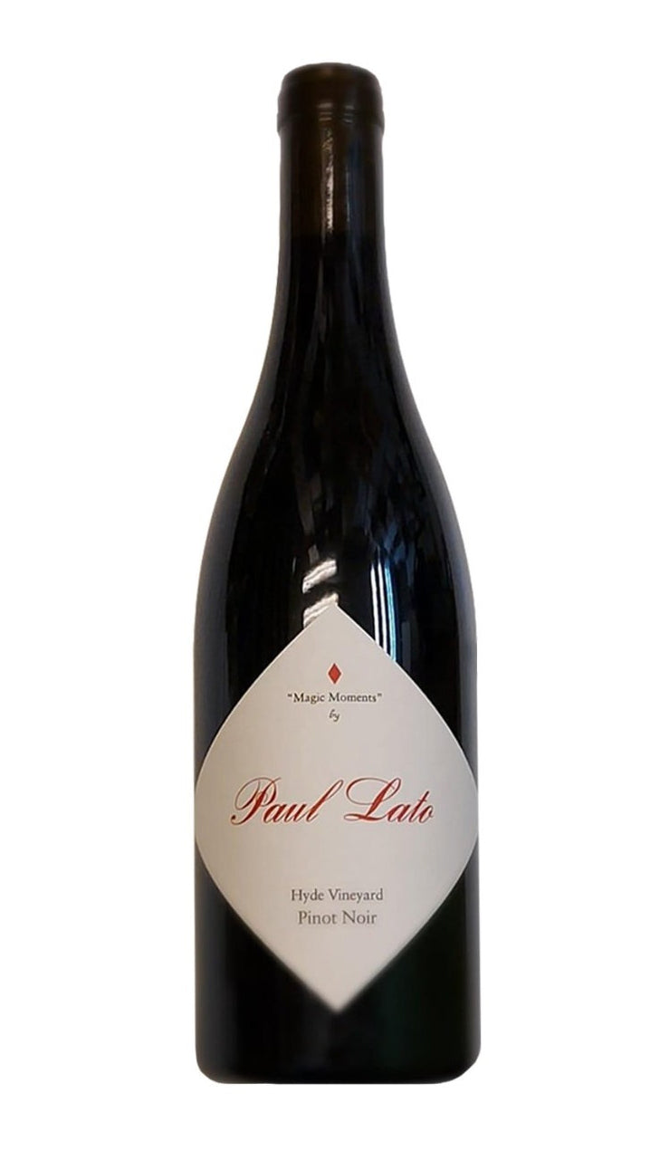 Paul Lato Magic Moments Hyde Vineyard Pinot Noir 2021  Front Bottle Shot