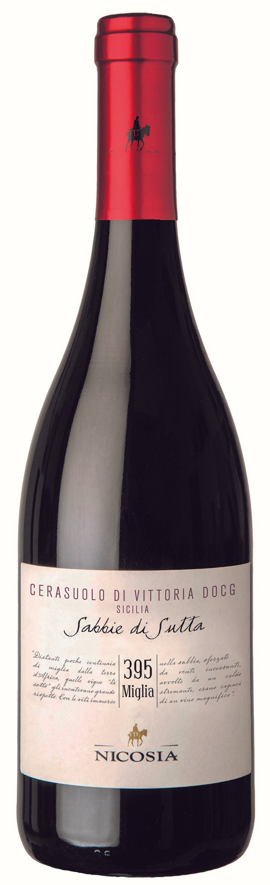 Nicosia Cerasuolo di Vittoria Sabbie di Sutta 2020  Front Bottle Shot