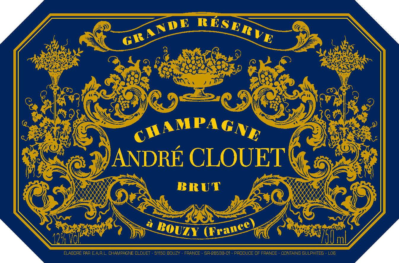 Champagne Andre Clouet Grande Reserve Brut (375ML half-bottle)