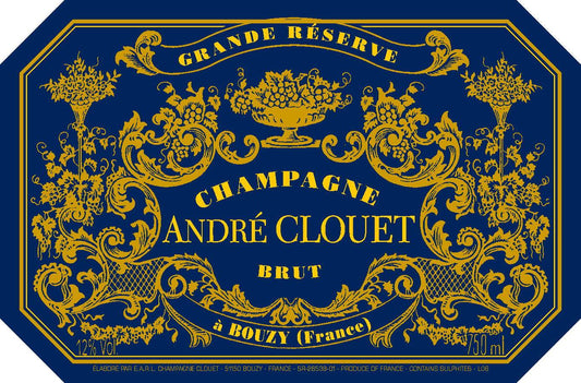 Champagne Andre Clouet Grande Reserve Brut (375ML half-bottle)