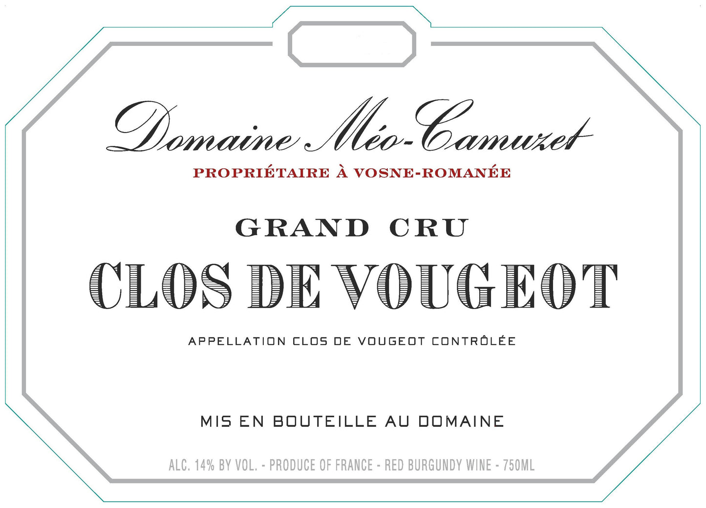 Domaine Meo-Camuzet Clos de Vougeot Grand Cru 2021
