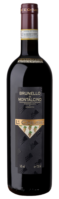 Le Chiuse Brunello di Montalcino 2018  Front Bottle Shot