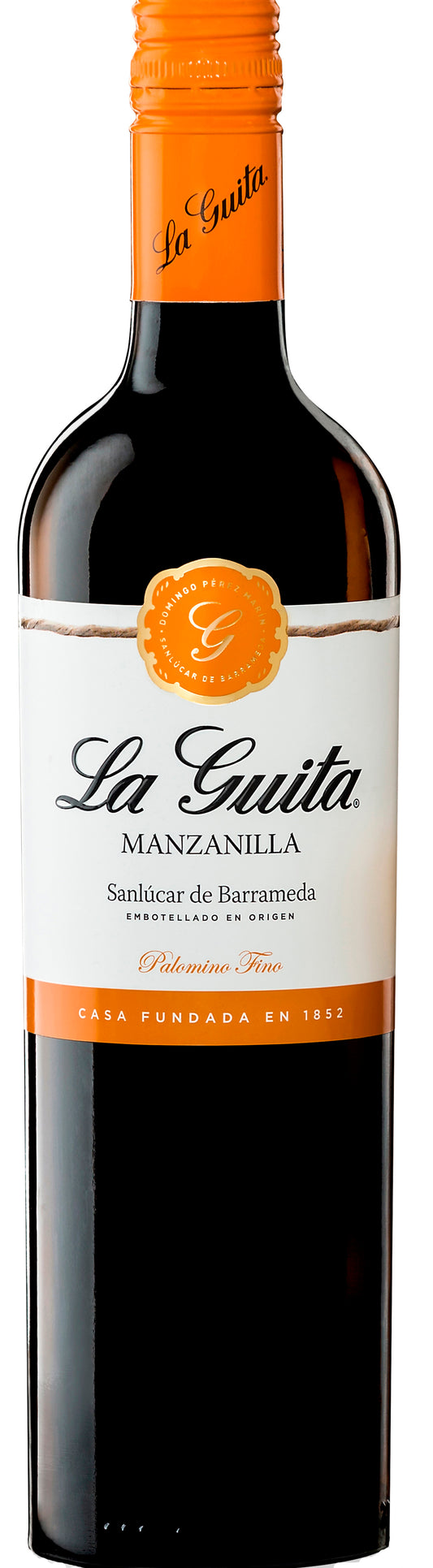 Hijos de Rainera Perez Marin La Guita Manzanilla  Front Bottle Shot