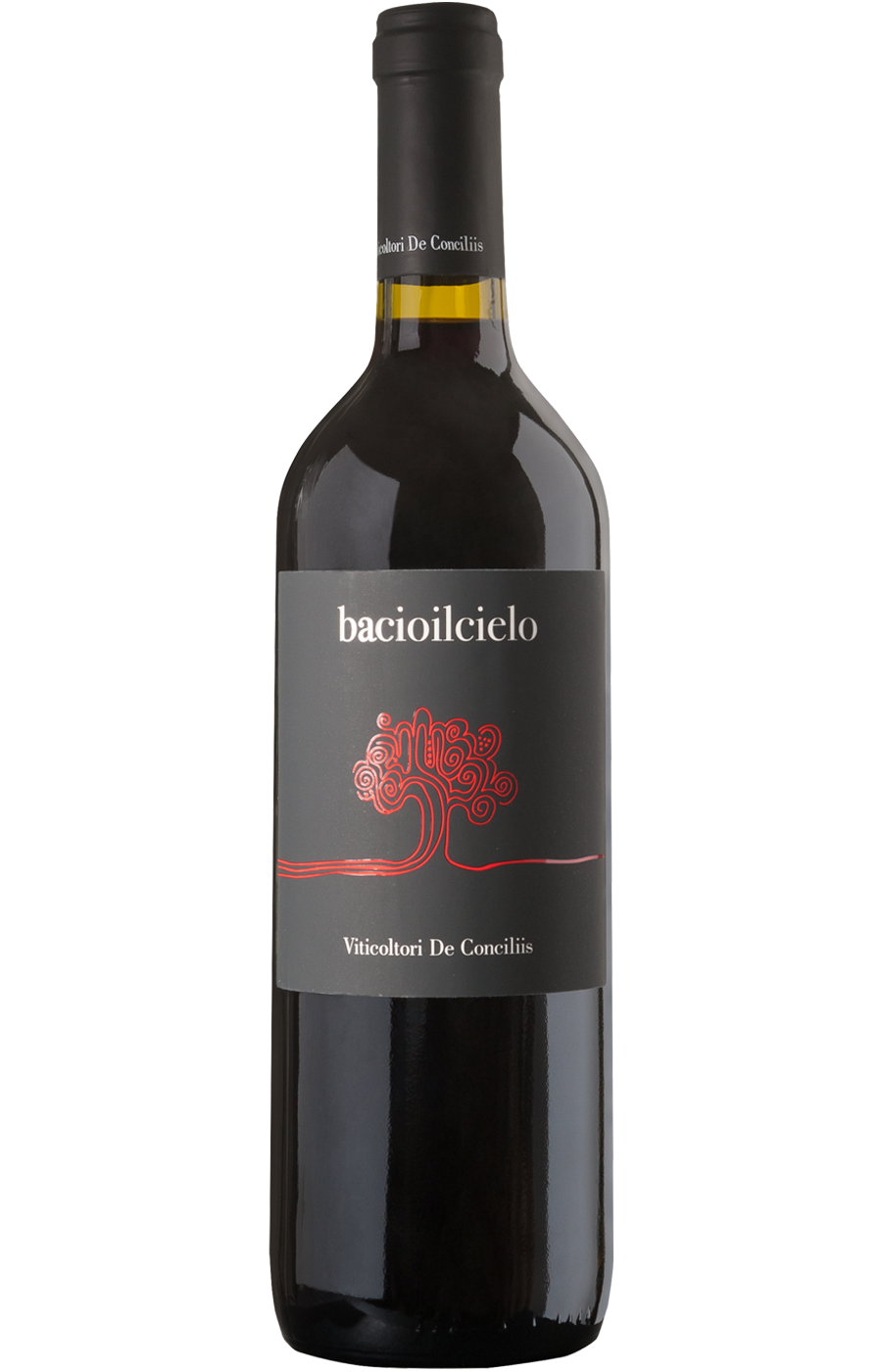 De Conciliis Bacioilcielo Aglianico 2021  Front Bottle Shot