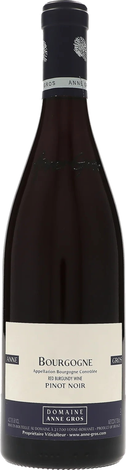 Domaine Anne Gros Bourgogne Pinot Noir 2022  Front Bottle Shot