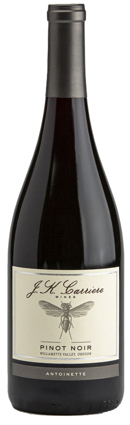 J.K. Carriere Antoinette Pinot Noir 2021  Front Bottle Shot