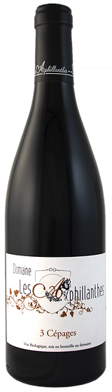 Domaine Les Aphillanthes Cotes-du-Rhone Villages 3 Cepages 2020  Front Bottle Shot