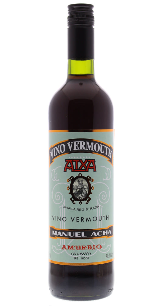 Manuel Acha Vino Vermouth Rojo  Front Bottle Shot