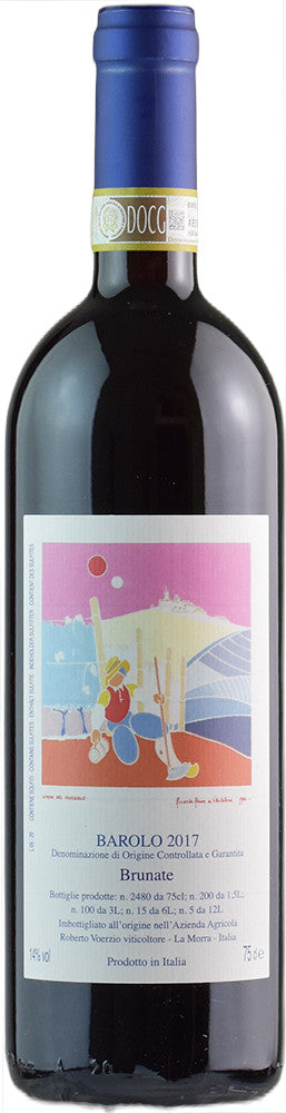 Roberto Voerzio Barolo Brunate 2017  Front Bottle Shot