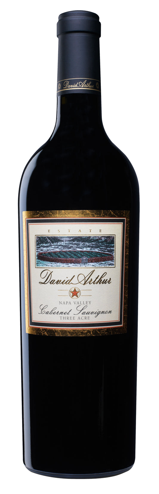 David Arthur Three Acre Cabernet Sauvignon 2019  Front Bottle Shot